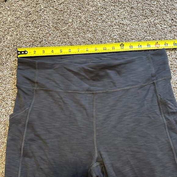 LULULEMON Women's Invigorate High-Rise Tight 25" Size 14 Heathered Graphite Grey - Picture 6 of 12